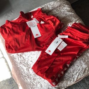 Kappa small jacket and X-small pants